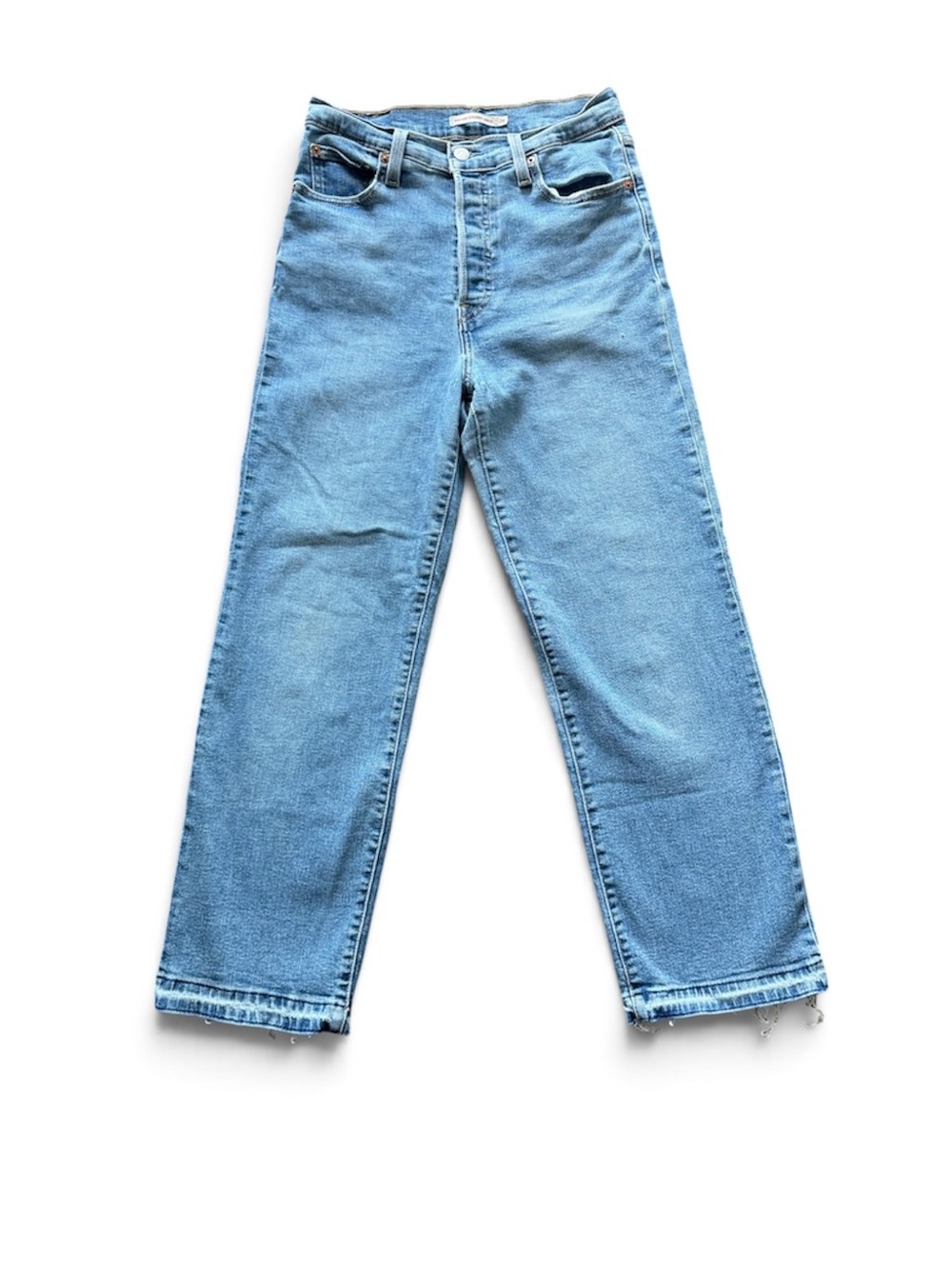 Levi’s Ribcage straight ankle jeans 28